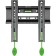 Black Black 17 "-43" Max.30kg, wall-mounted bracket