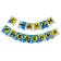 A set of paper utensils, for 6 people "Happy Birthday", superheroes