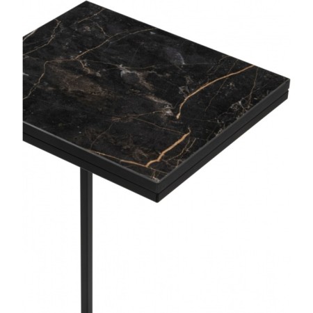 Coffee table Hercules Firetone Metal, black 30x34x62 cm-3