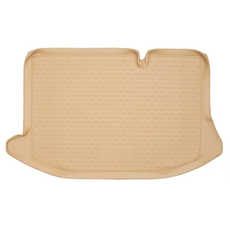 Ford fiesta trunk mat 2008-2015, 2015-, hb., Beige color
