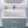 Sink uperwood Foster Quartz 70 cm, quartz, white matte, jasmine