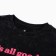 T-shirt female, black color, size One size (42-46)