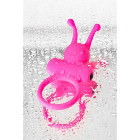 Erective ring for penis, silicone, pink color, D 3.1 cm-12