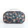 Cosmetic bag with lightning, blue color