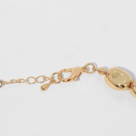 Pens on a decorative basis "heart" voluminous, color gold with silver, 40 cm-3