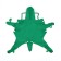 Combiason for dogs, demi -season with covers on paws, size L (DS 35, OG 37), green