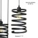 Lamp Bayerlux 2462/3 E27 40W Black 54x54x78 cm