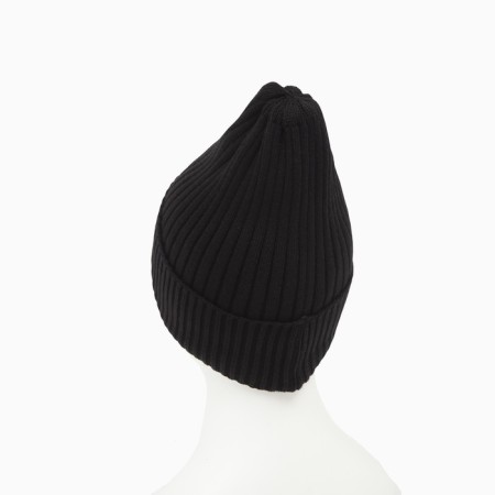 Female Winter hat, black color, size 52-56-7