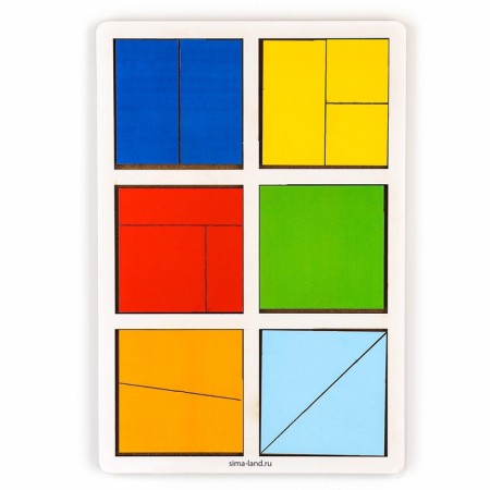 Squares Nikitin 1 Level, 6 squares-1