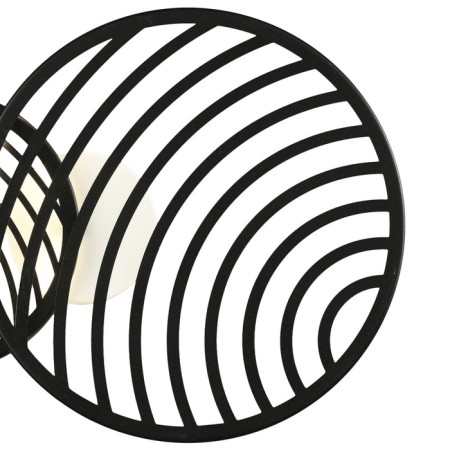 The lamp wall-flowing mantra collage, LED, 3000LM, 3000K, 560x102x400 mm, black color black-2