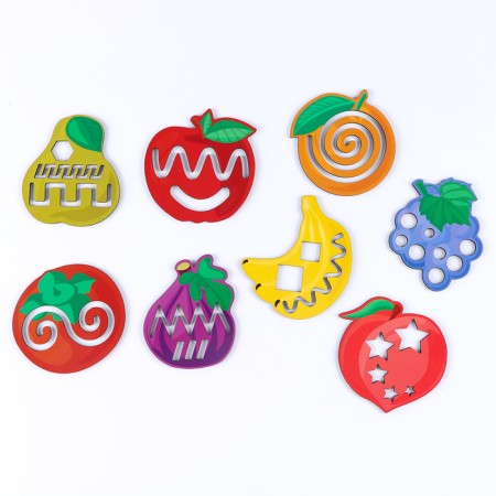 The training board "Stencils. Fruits"-3