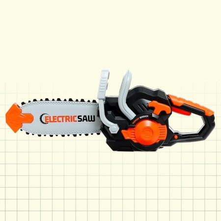 A set of “chainsaw” tools, protective glasses in the kit-8