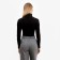 Female turtleneck, black color, size 44-46 (m)