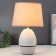 Table lamp 16399/1 E14 40W gray 22x22x37 cm Risalux