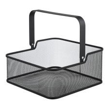 Bergenson bjorn Ferrant, square, 25.4x25.4x12 cm, black color, black