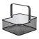 Bergenson bjorn Ferrant, square, 25.4x25.4x12 cm, black color, black