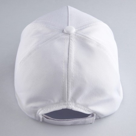 Feminine cap is plain, white color, rr- 54-4