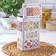 Bank with a lid for bulk products from tin "Italian decor", 2.7 l, d = 9.5 cm, h = 21.5 cm, drawing mix