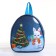 New Year 2025. New Year's backpack for gifts with a zipper "Bunny", Blue color
