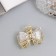 Hair crab "Dorothy" Bant Double, 4 cm, gold