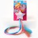 Hair strand on a hairpin, 40 cm