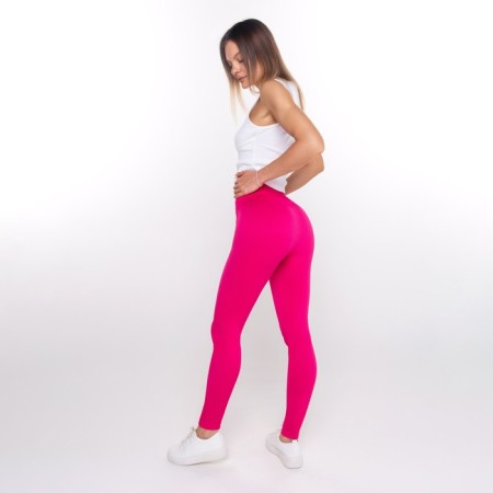 Female leggings in a rubber, pink color, size 48-50 (l/xl)-5