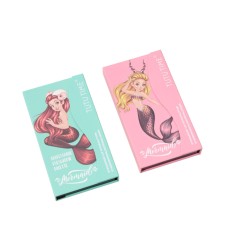 A set of decorative cosmetics (highlighter, shadows for eyebrows, blush, glitter, eye shadow)