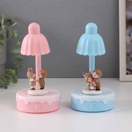 Souvenir plastic light "Baby gives heart" mix 8x8x16 cm