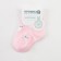 Socks children's baby I'm "bunnies", pink color, 8-10 cm