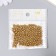 Glass beads 6/0 "gold" 15 g mix