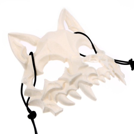 Mask "Skull Dog" color white-1