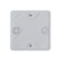 Dressing box for the cable channel Ural Pak, 100x100x29, IP 40, White, KR-513190100-060