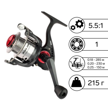 Coil B/IN PREMIER FISHING PYTHON 2000, 1 bearing, 5.5: 1