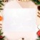 Stickers on the windows "New Year" Santa Claus with deer, 50 x 74 cm
