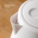 Electric kettle Galaxy Line GL 0225, metal, 1.7 l, 2200 watts, white