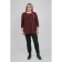 Women's tunic, size 56, burgundy color