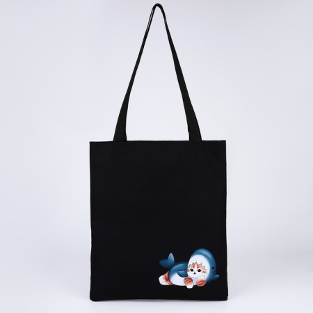 Bag Schoper "Cat in a suit", 35x0.5x40 cm, Department without lightning, without lining, black-2