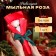 New Year's soap white rose