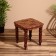 Coffee table 44x44x40 cm, tree shisham