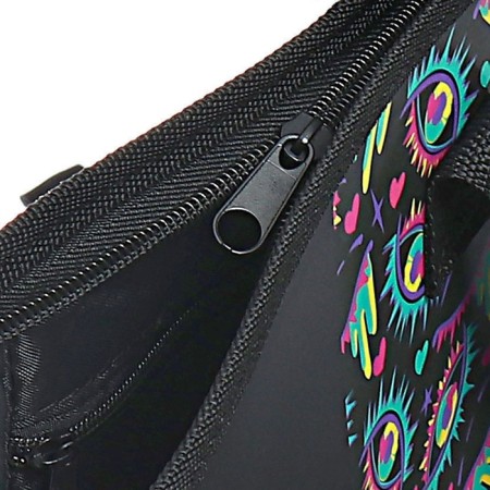 A3 folder with handles, plastic, lightning from above, Devente Dream, 467x338x100mm, inner pocket-3