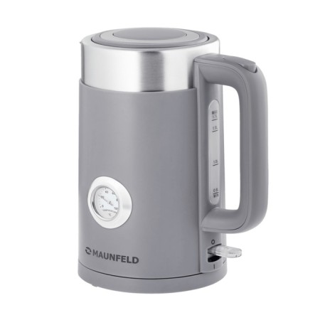 Teapot Maunfeld MFK-631gr, metal, 1.7 l, 2200 watts, gray-1