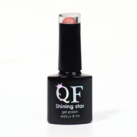 Gel nail polish, “shining Star”, reflective, 3 phase, 8ml, led/uv, red color (027)-5