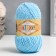 Yarn "Softy" 100% micropoliester 115m/50g (364 sea wave)