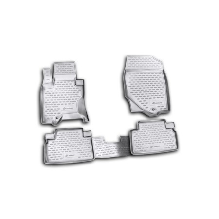 Rugs in the interior Infiniti FX 50 2009-2012, 4 pcs. (polyurethane)
