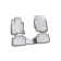 Rugs in the interior Infiniti FX 50 2009-2012, 4 pcs. (polyurethane)