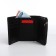 Women's wallet on a magnet, black color