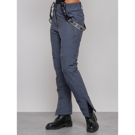Semi -combinezone ski insulated female winter, size 48, blue color-7