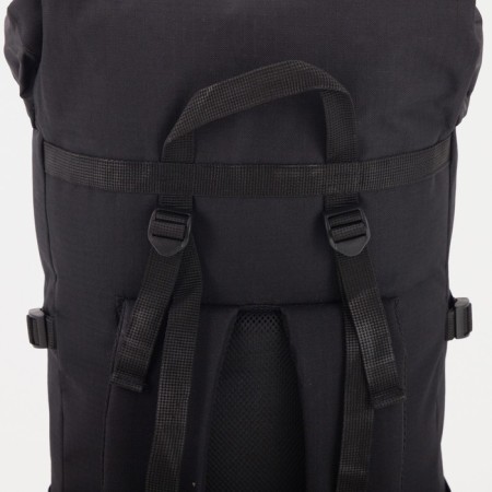 Tourist backpack, 80 liters, screed, 4 outer pockets, huntsman, black color-7