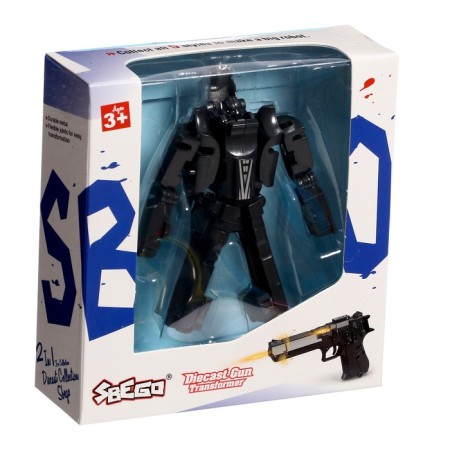 The Pistol robot is transformed, with metal elements-10