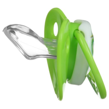 A dummy with a holder, orthodontic, from 0 months, in a container, species mix-16